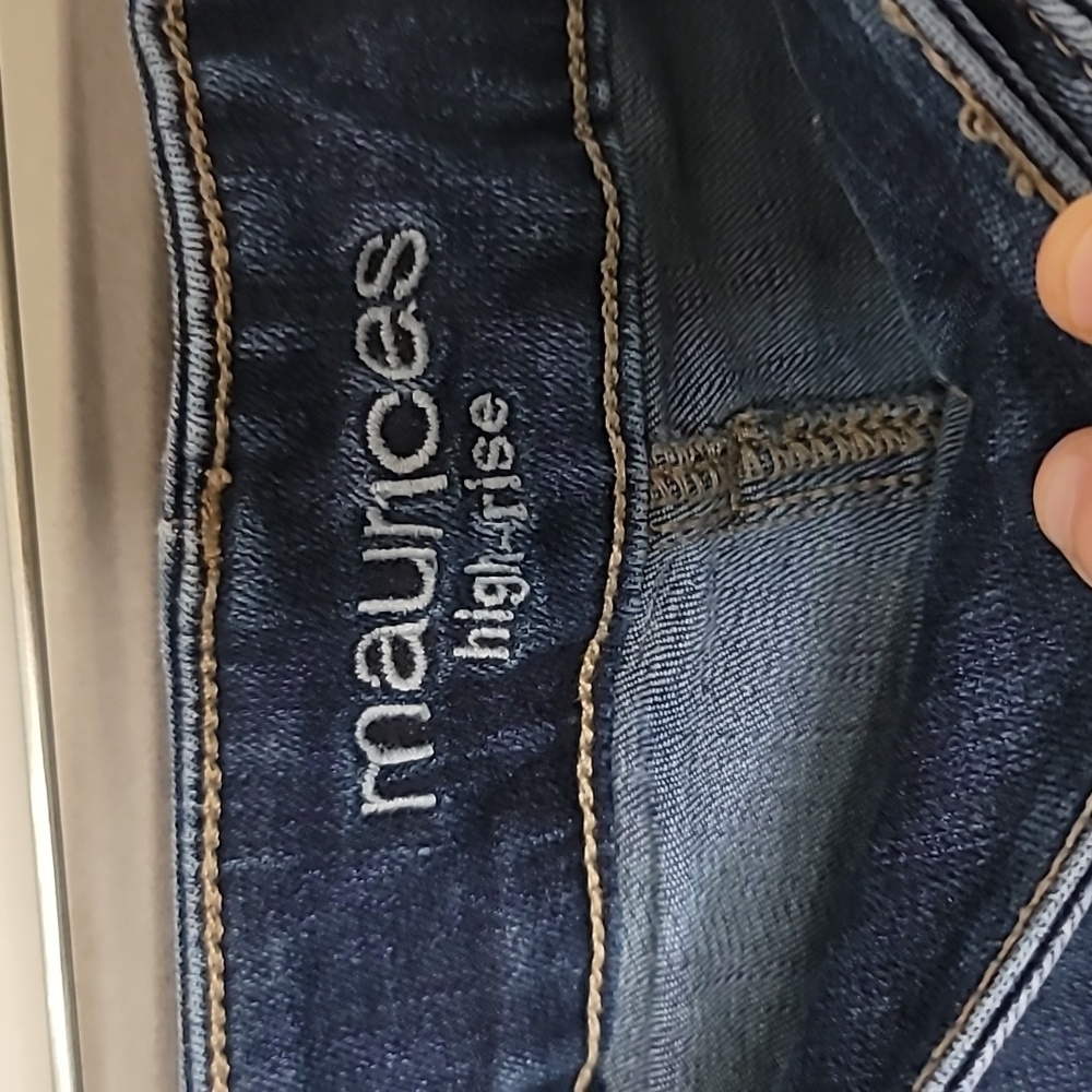 Maurices Dark Blue High Rise Jeans - Picture 6 of 7